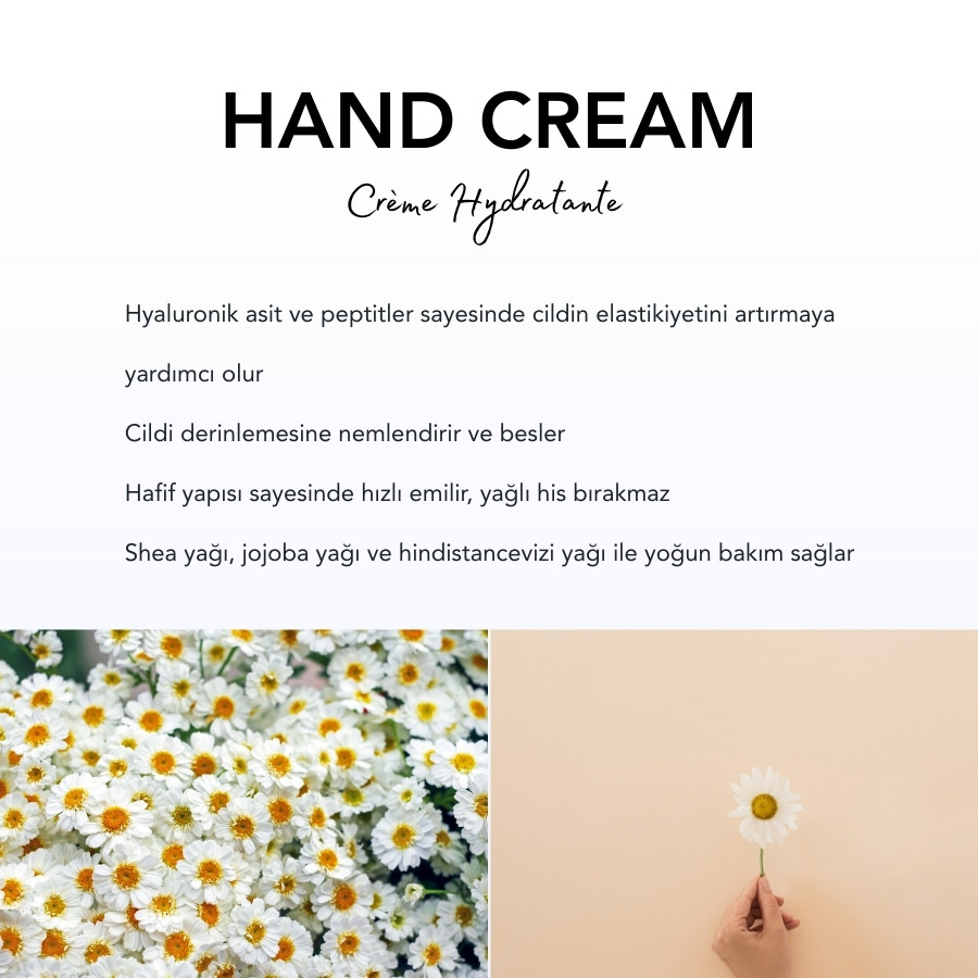 HAND CREAM Crème Hydratante - 3